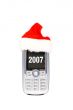 Happy new year mobile phone