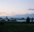 Evening fog