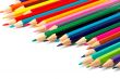 Assortment of coloured pencils