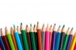 Assortment of coloured pencils