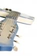 Guitar trimmed in Blue