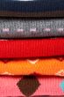 Several colors clothes stack