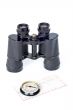 Compass and binoculars