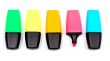 Assortment of  five coloured labellers