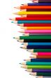 Assortment of coloured pencils