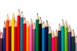 Assortment of coloured pencils
