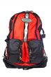 Black and red backpack