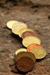 A stack of coins