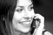 on the phone