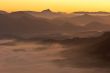 Mountains over the fog