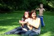 having fun