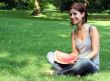 woman in nature