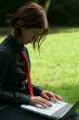 working outdoor