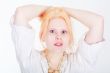 blond woman