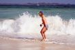 on the beach