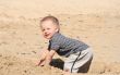 boy on the beach