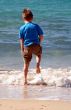boy on the beach
