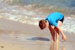 boy on the beach