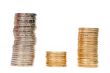 Stacks of coins