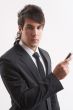 he and his mobile phone