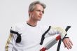 man with the exercise equipment