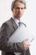 businessman with laptop notebook