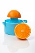 Squeezer and two half orange