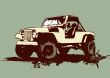 vintage military vehicle