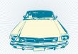 retro car