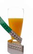 A glass of juice