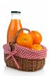 Oranges and fresh juice