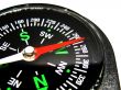 compass on white closeup