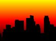 cityscape silhouette