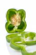 Green pepper slices