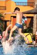 having fun