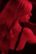 woman in red