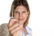 woman and key