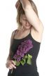 woman with lilac
