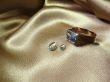Aquamarine ring and gems