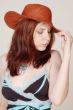 woman with hat