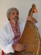 Senior ukrainian folk Kobzar with bandura