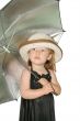 Small girl with umbrella