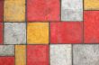 Colored paving slab texture #1