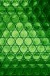 Green Circular Glass Window