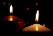 White and Red Christmas Candles