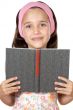 girl reading a book