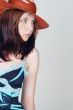 woman with hat