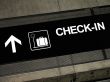Airport signs - Check-in