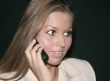 on the phone