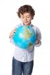 boy and the planet earth